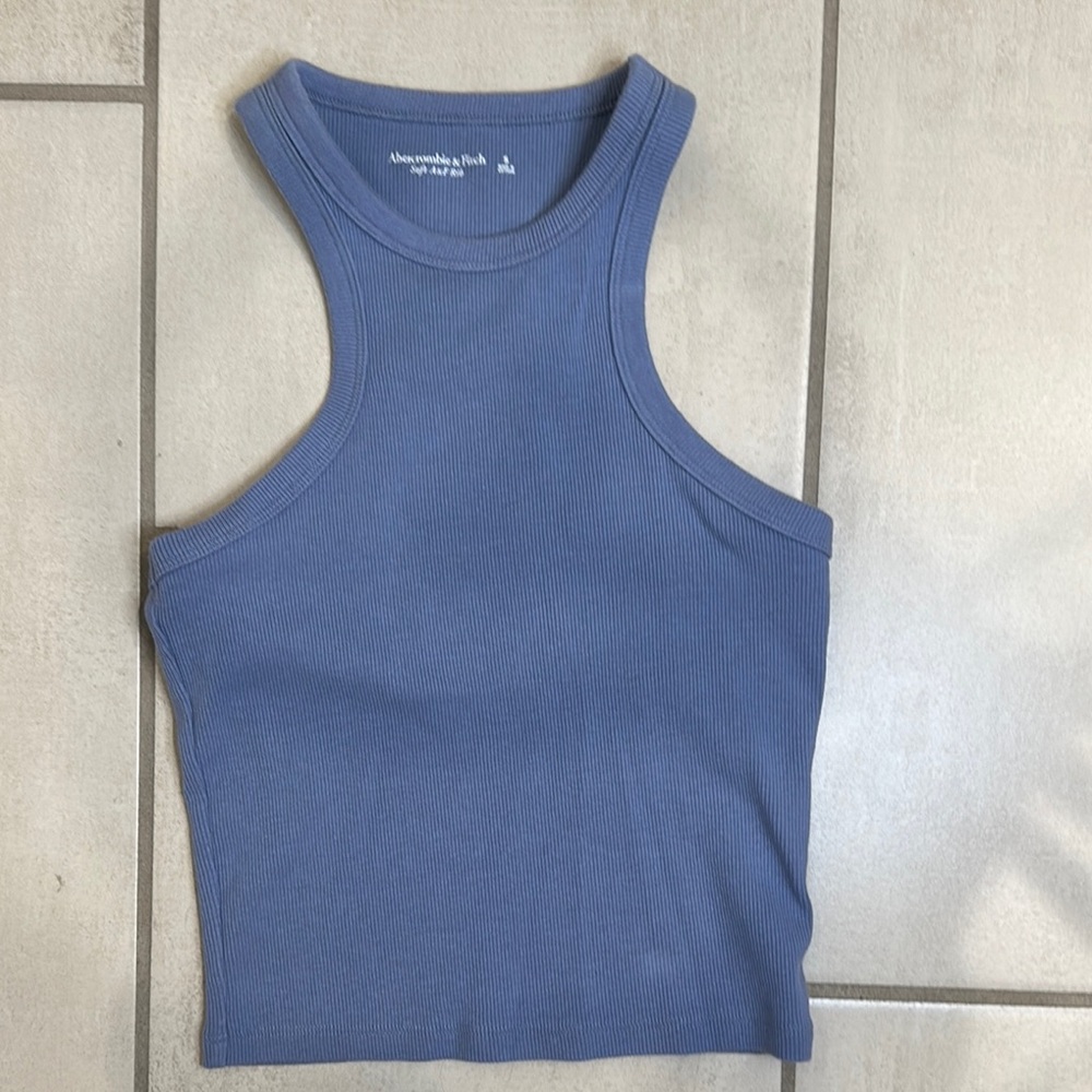 Blue Abercrombie & fitch Tank Top